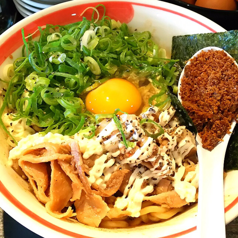 俺のあぶらそば(まる徳ラーメン)