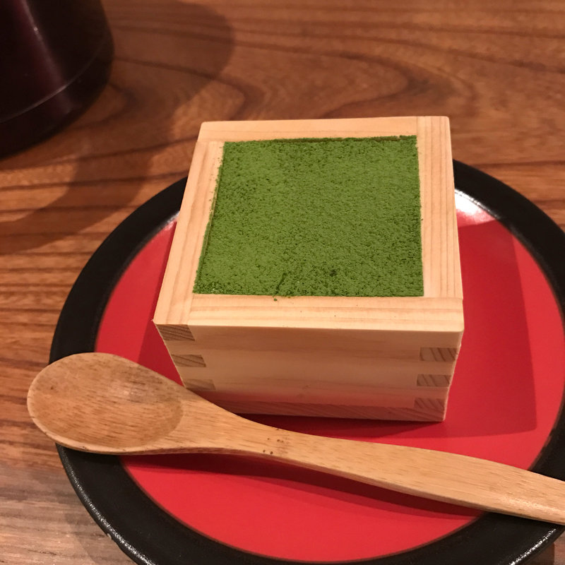 お抹茶のティラミス(SOHSOH JR駅前店 （-草草-）)