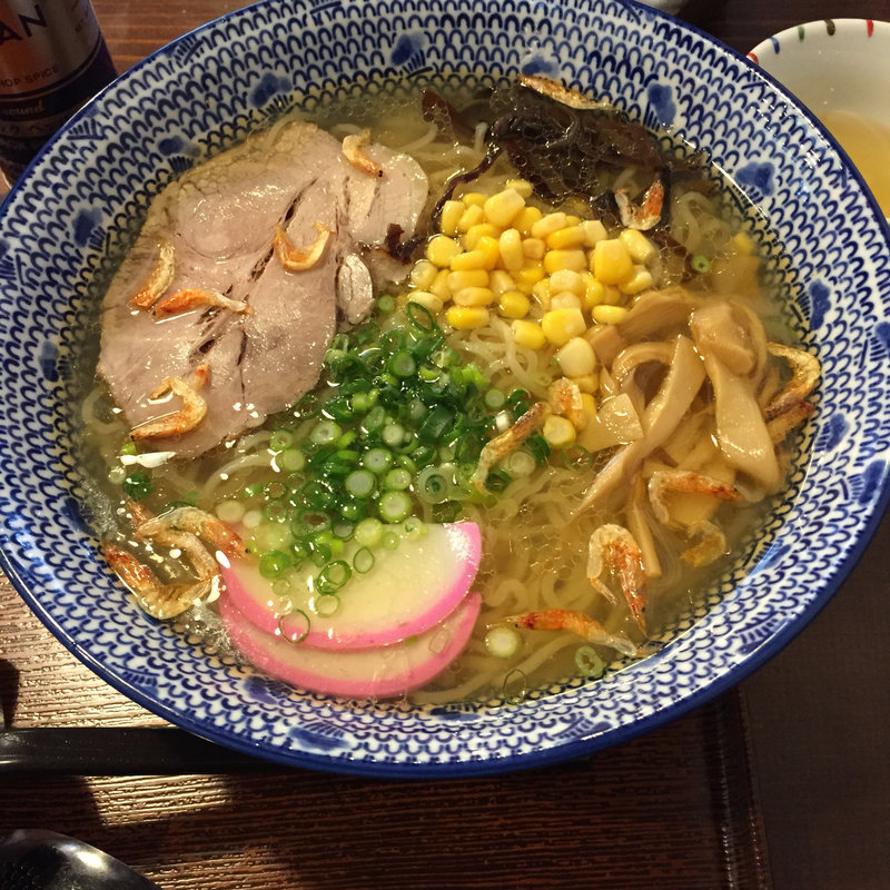 海老塩ラーメン(といや ほなみ分店 )