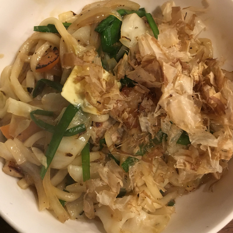 焼うどん(炭火 串焼きボンちゃん)