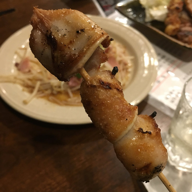 タンなんこつ(炭火 串焼きボンちゃん)