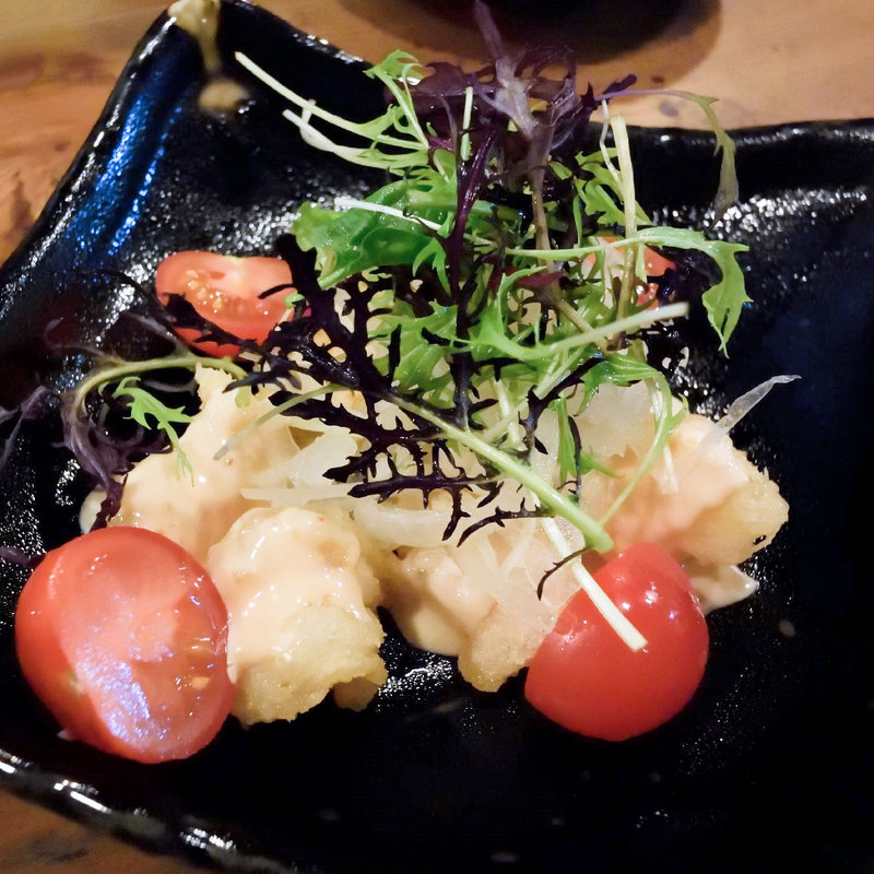 プリプリ海老の特製マヨ和え(がむしゃら)