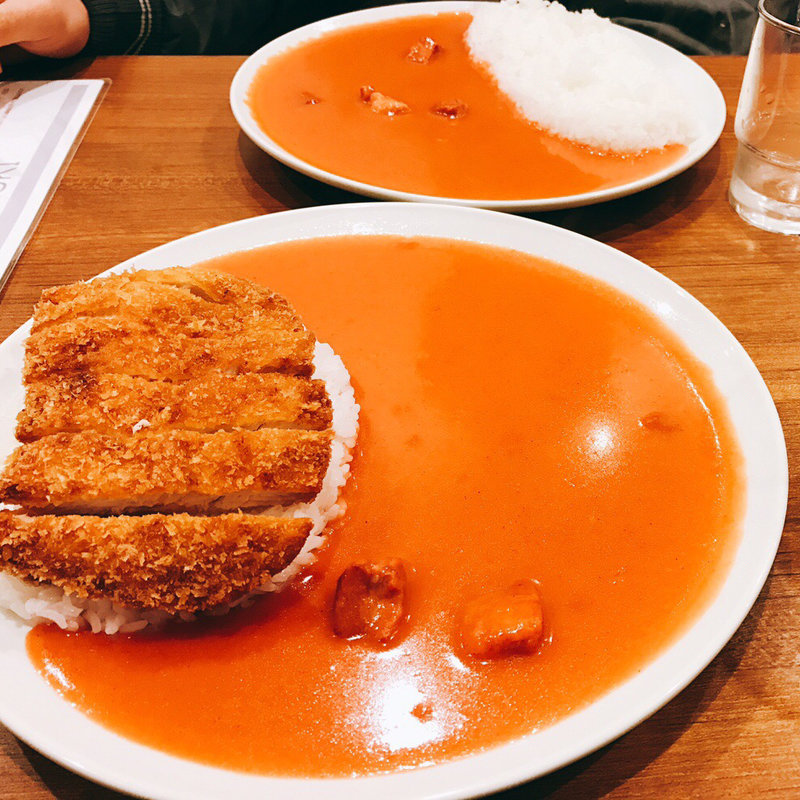 チキンカツカレー(カレーの店 夕月)