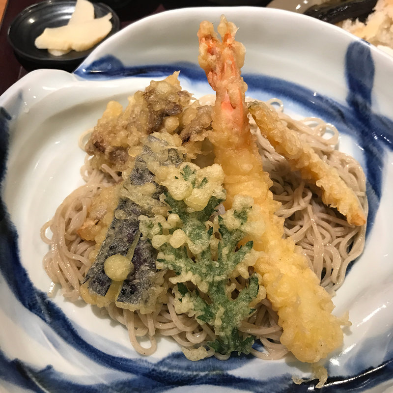 おろし天ぷらそば(北の蕎麦屋 本店 （きたのそばや）)