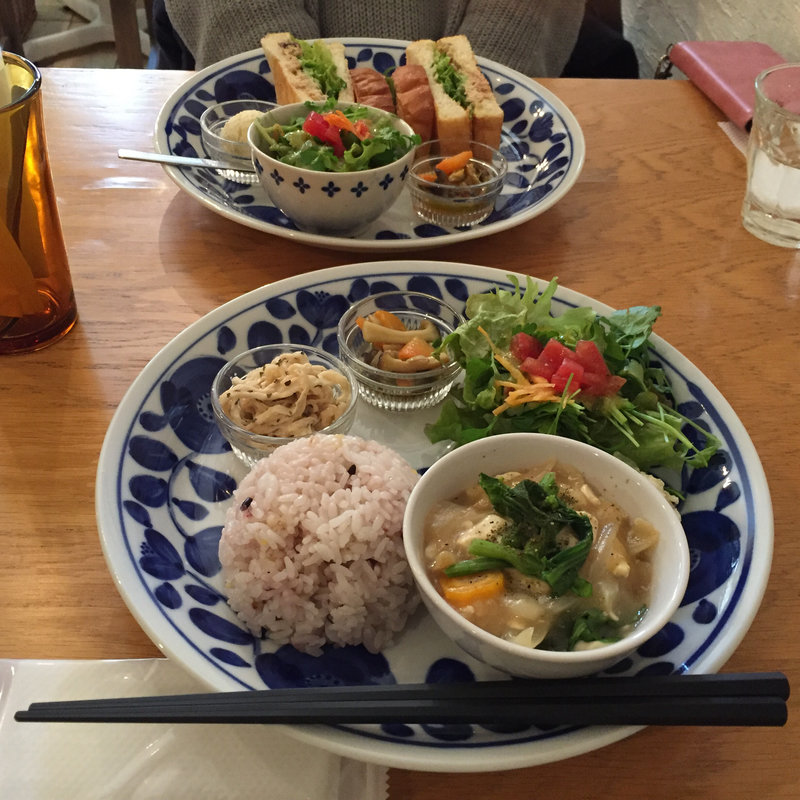 五穀ご飯定食(ハーブカフェ SORA)