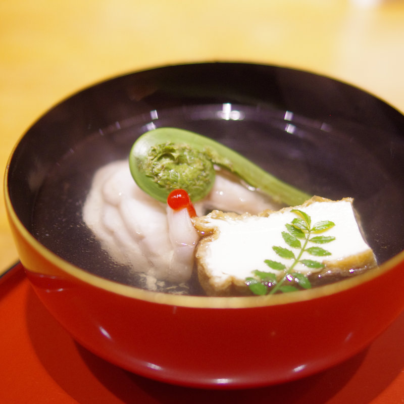 鮎並のお吸い物(桔梗屋 （ききょうや）)