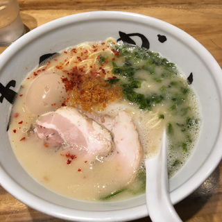 純系豚骨らーめん(まんかい 福島本家)