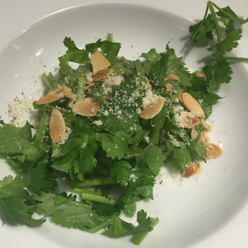 パクチー ジェノベーゼ リゾット(リバーサイドコマツ)