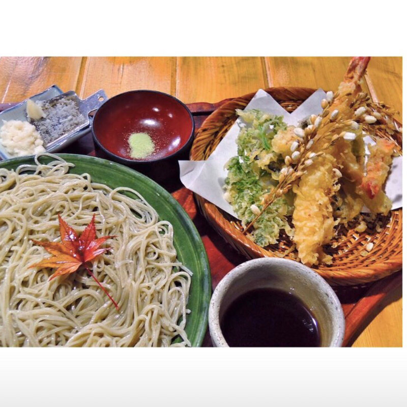 天ざる(手打そば　もみじ野 )