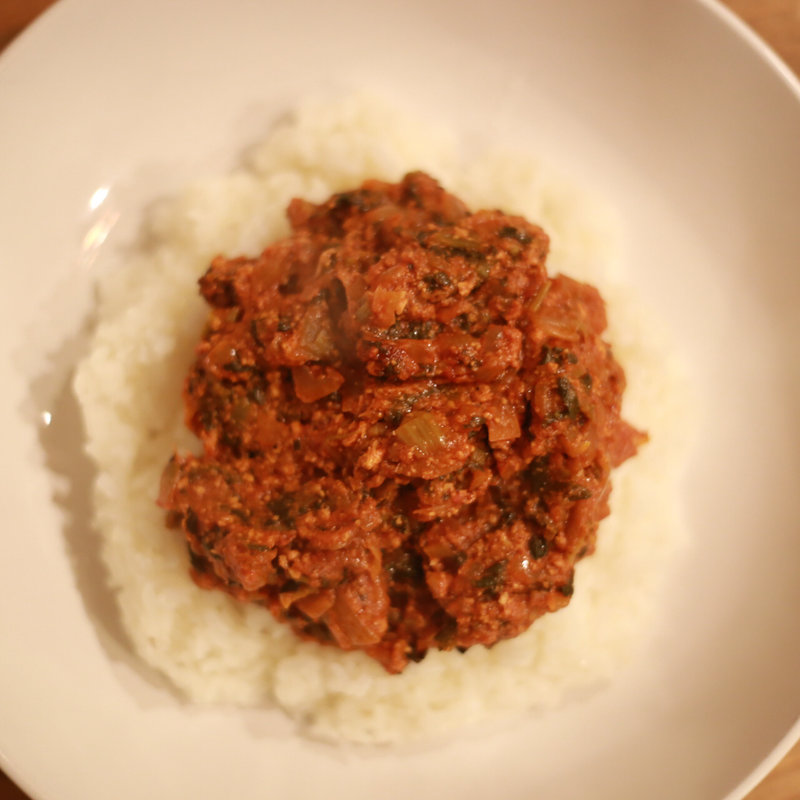 エグシシチュー(ガーナキッチン バオバブ)