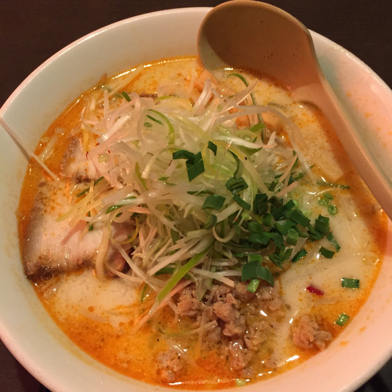 塩坦々麺(麺家かぐら 西バイパス店 （めんやかぐら）)