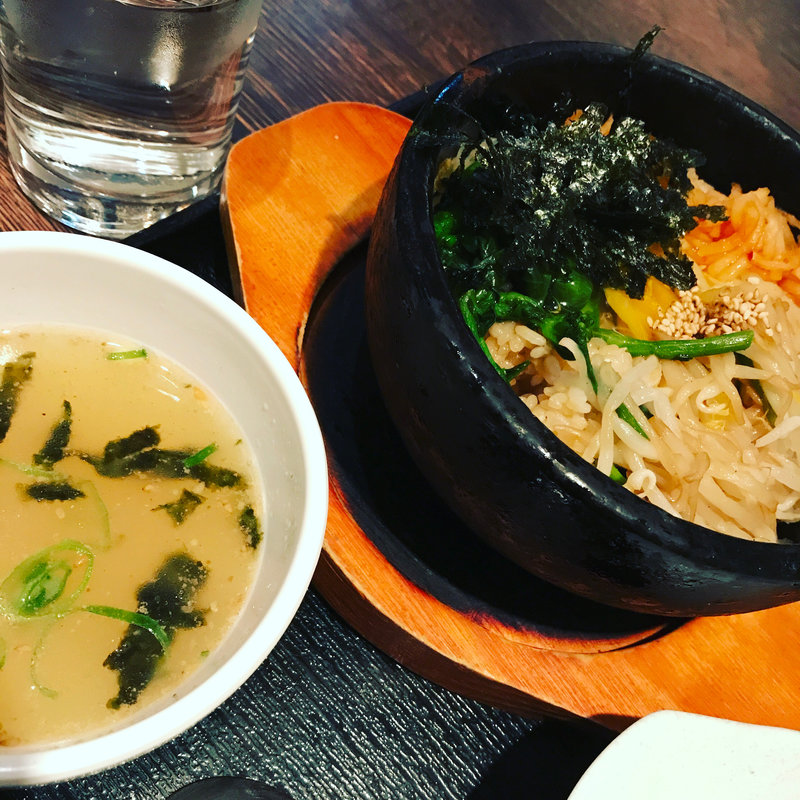 石焼ビビンパ(梅田 丸鶏屋)