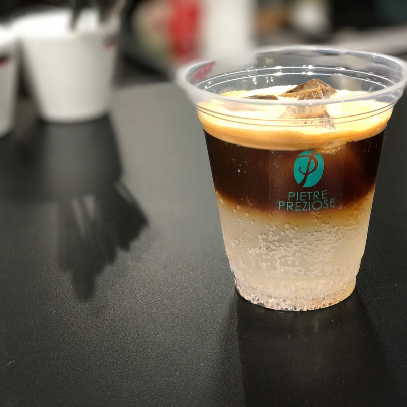 エスプレッソトニック(イル・バール ピエトレ・プレツィオーゼ 広尾)