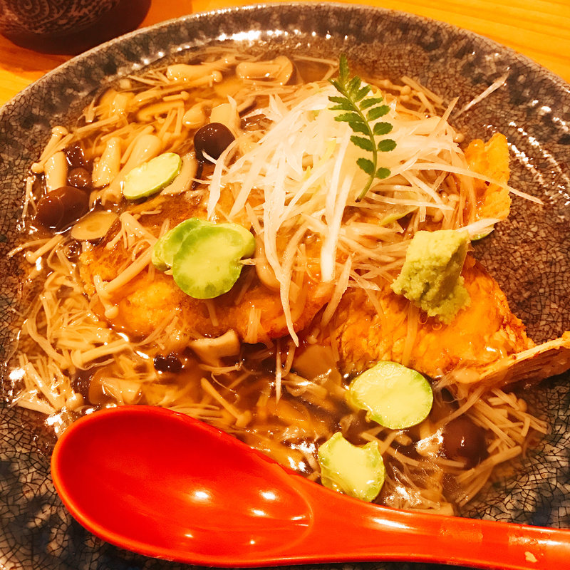 鯛かぶときのこ餡掛け(和食 壱まる 清瀬)