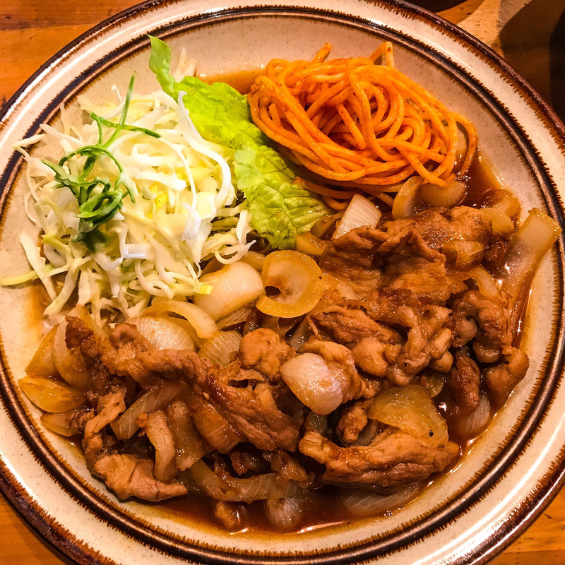 しょうが焼き(COFFEE & COOK むちゃちゃ)