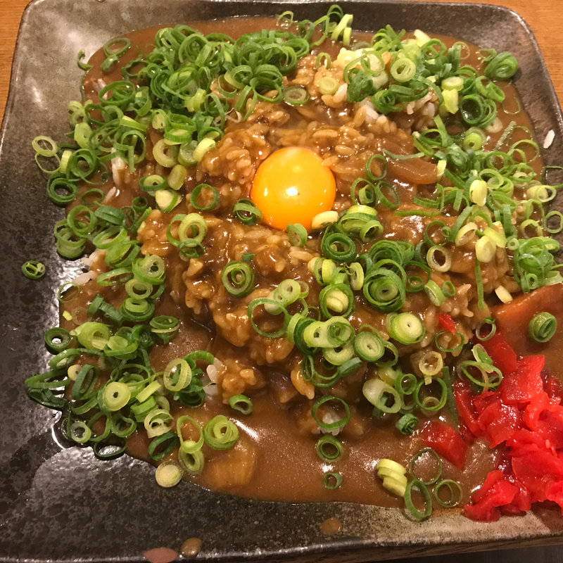 ネギ玉カレー(チャーリーブラウン)