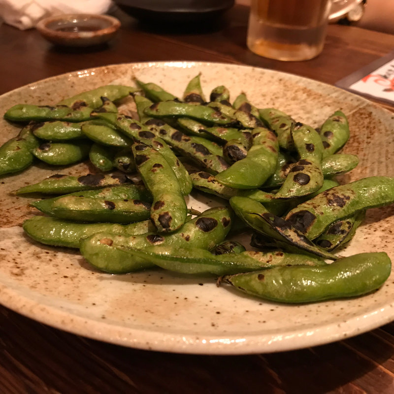 あぶり枝豆(わらた)