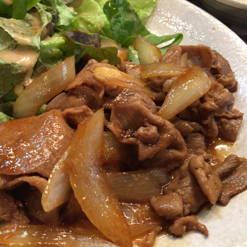 豚の生姜焼き(ミンナ食堂 )