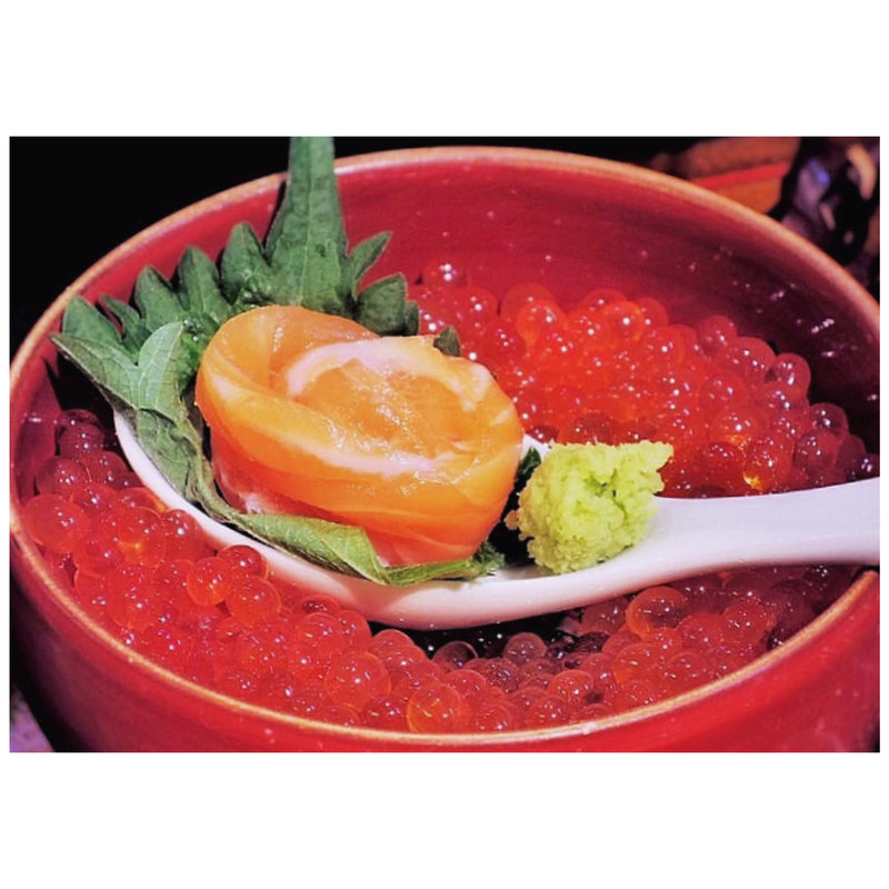 キラキラいくら丼(創菜旬魚はしもと)