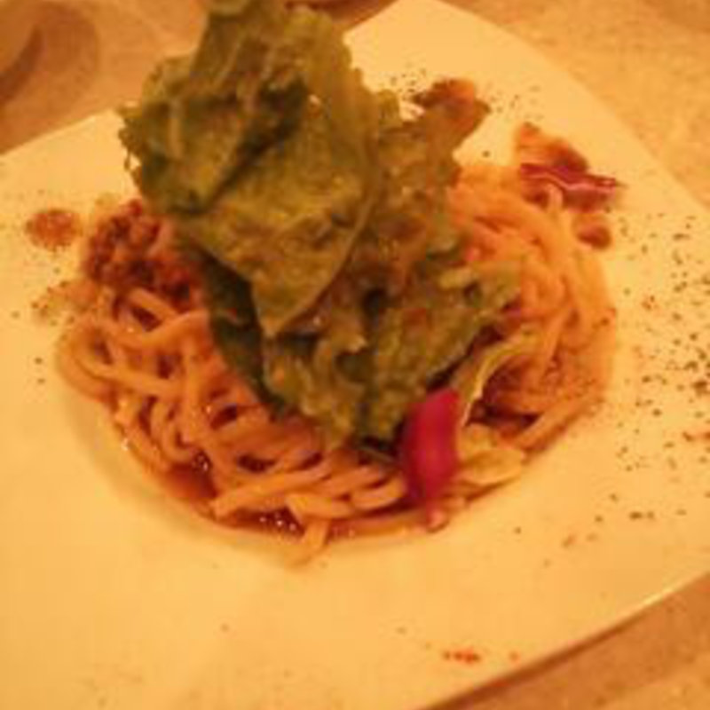 汁なし担々麺(中華＆日本酒バル～ぼぶ)