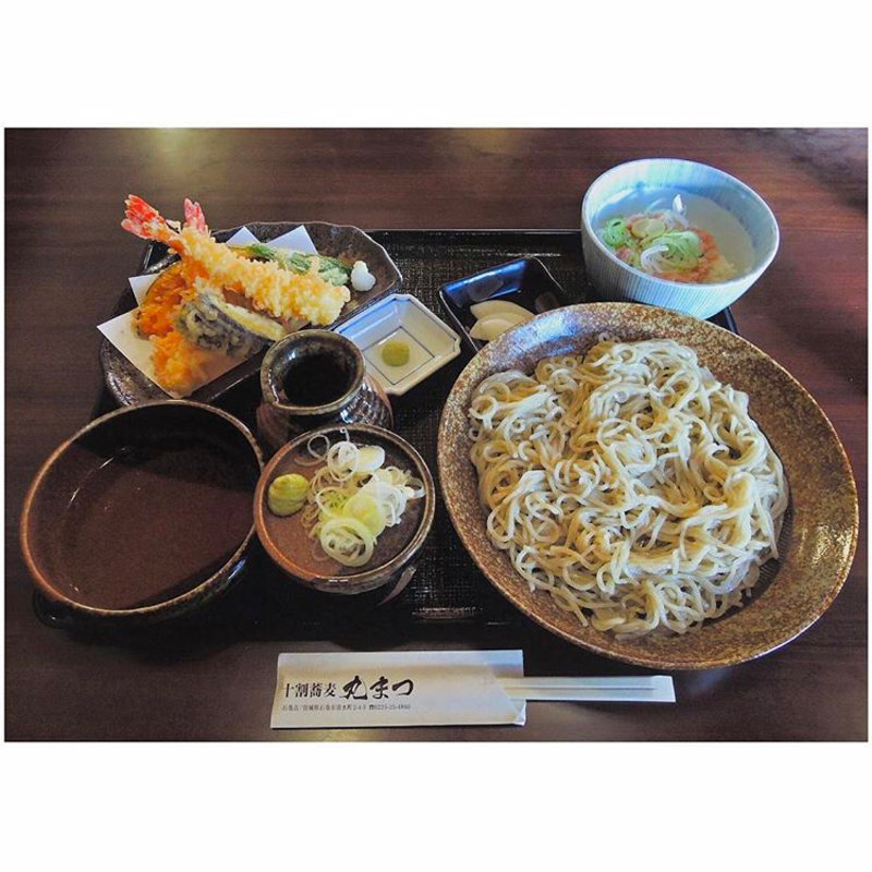 天ざる(十割そば 丸まつ 石巻店 )