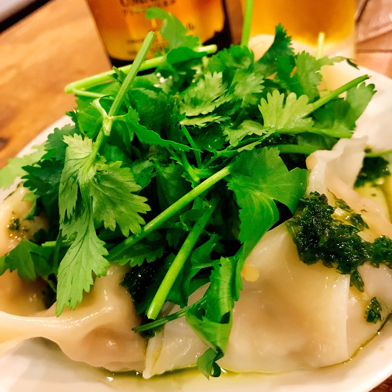 パクチー餃子(下北グレイヴィ餃子)