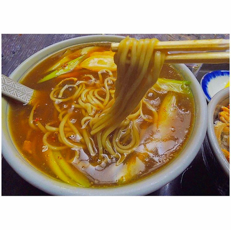 カレーそば(直利庵 三浦屋 （ちょくりあん みうらや）)