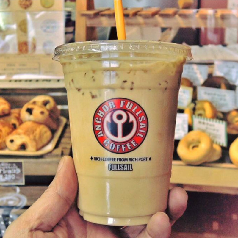 ヘイゼルナッツラテ(アンカーコーヒー＆バル 田中前店 )