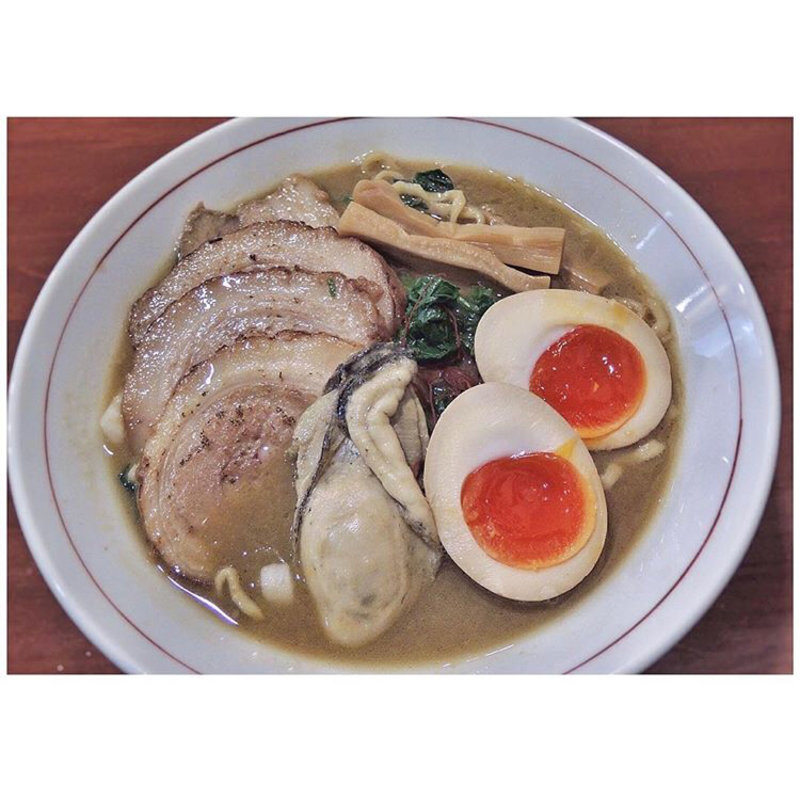 春牡蠣白湯そば(中華そば まるき )