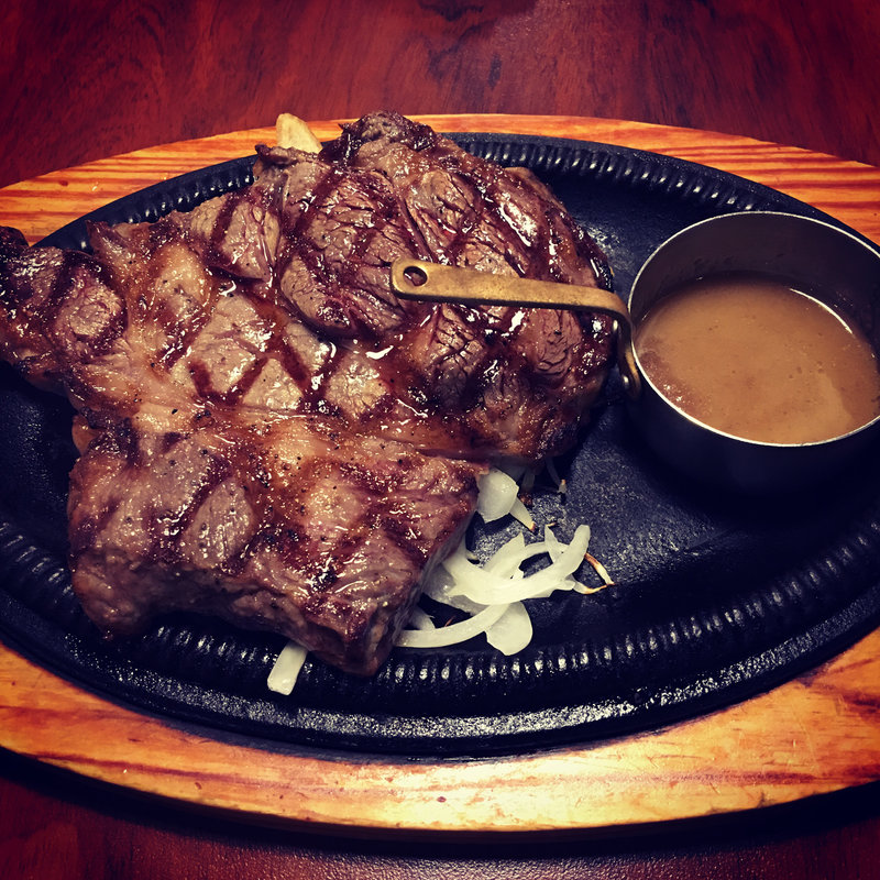 カウボーイアンガスステーキ300g(カウボーイ家族 郡山朝日店 )