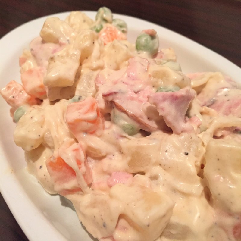 鴨ベーコンのポテトサラダ(Barbaro たまプラーザ)