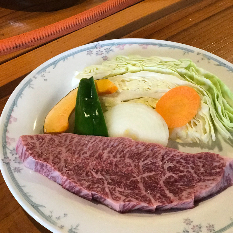 田子牛 ミスジステーキ定食(池田ファーム （イケダファーム）)