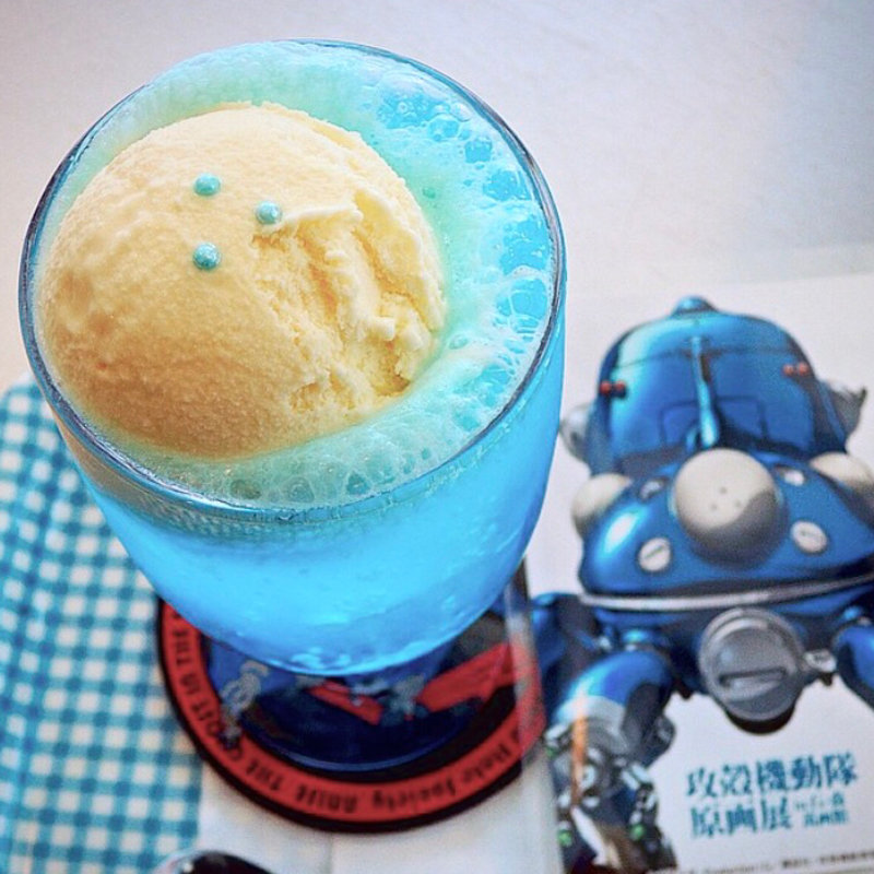 クリームソーダ(カフェ ブルーゾーン （BLUE ZONE）)