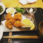鶏の唐揚げ定食(旬味 菜野 )