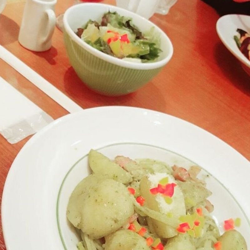 新じゃがとパンチェッタのジェノベーゼ (ダッキーダックカフェ 池袋店 （Ducky Duck【旧店名】ダッキーダック）)