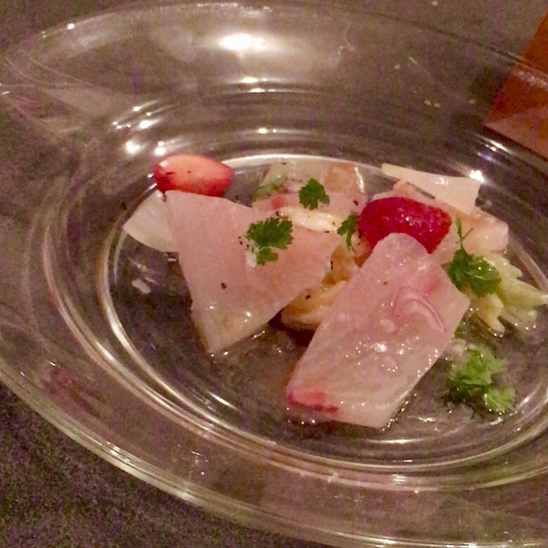 ヒラマサと春キャベツ(ペタンク)