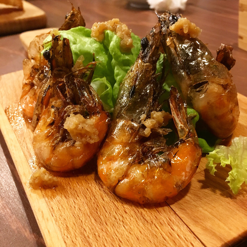 ソフトシュリンプの唐揚げ(路地奥Garden168)