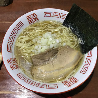 三段仕込みの淡麗中華そば(麺や而今 （じこん）)