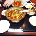 四川山椒と唐辛子の本格麻婆豆腐＋ご飯セット