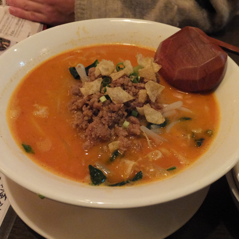 胡麻担々麺(健康中華 青蓮 川崎西口店)