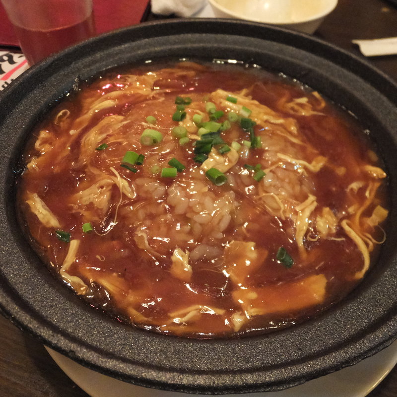 フカヒレあんかけ炒飯(健康中華 青蓮 川崎西口店)