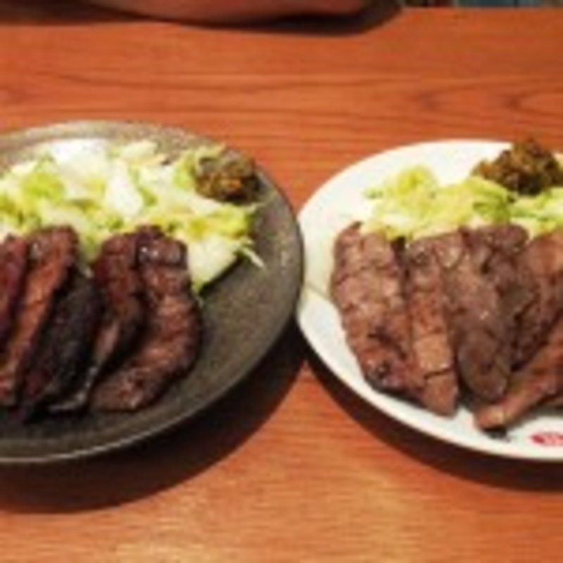 牛タン炭火焼き定食 1.5人前(味の牛たん喜助 グランツリー武蔵小杉店)