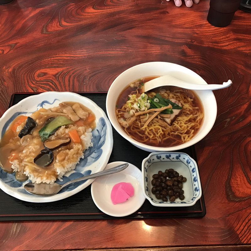 中華丼セット(ラーメン・定食・餃子の店　政宗 )