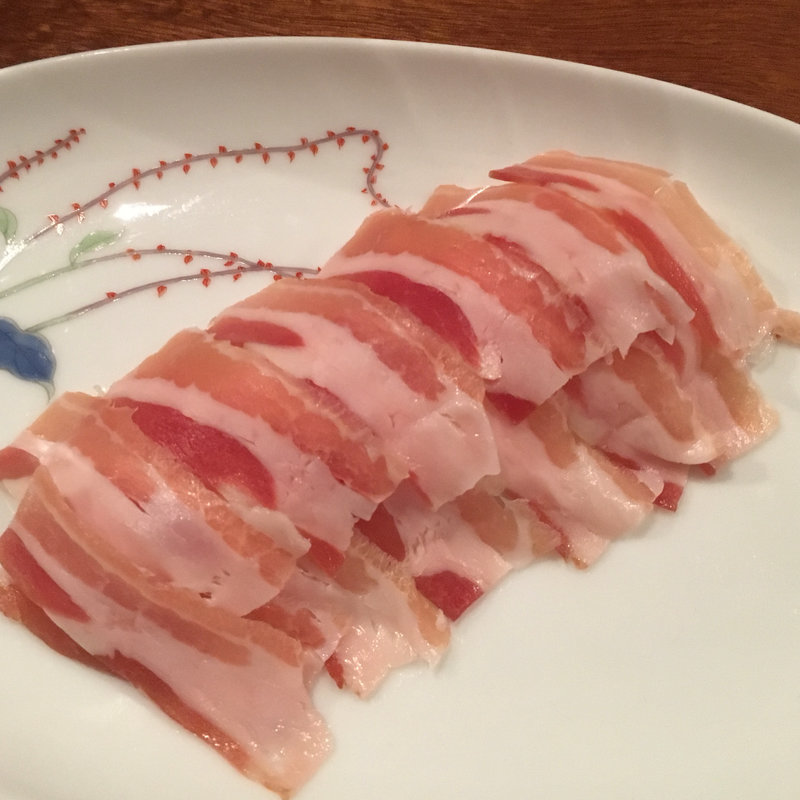 生ベーコンと新たまねぎのマリネ(コノ花まひろ )