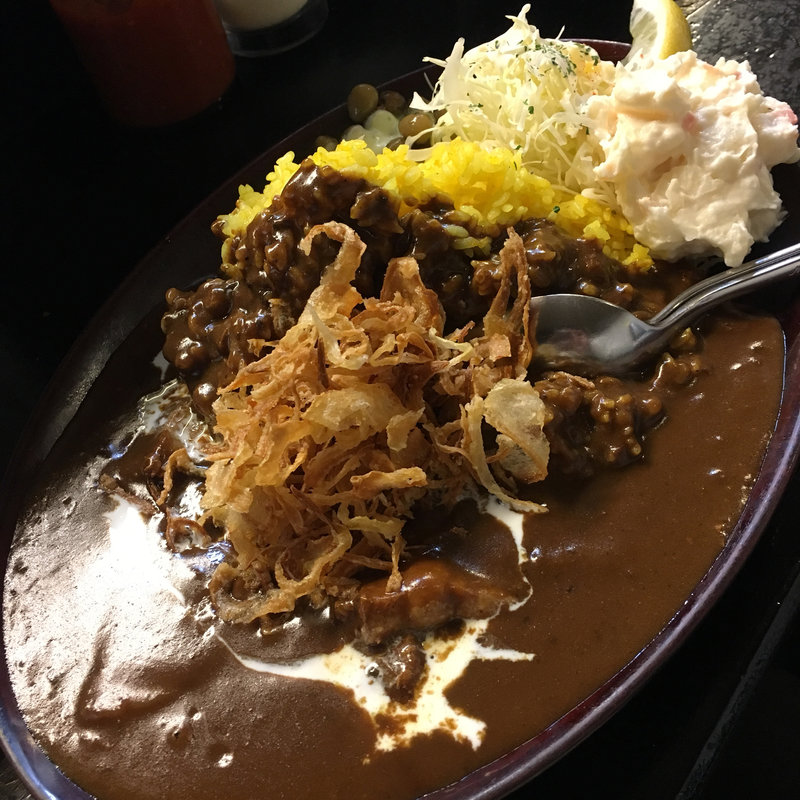 肉カレー(カレーは飲み物。)