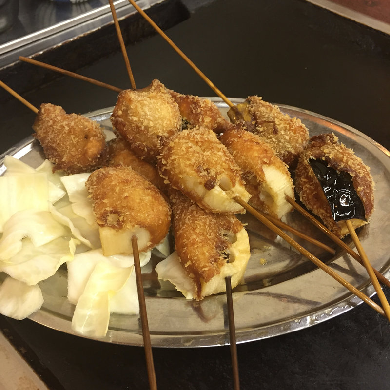 串かつ (野菜)(だるまや )