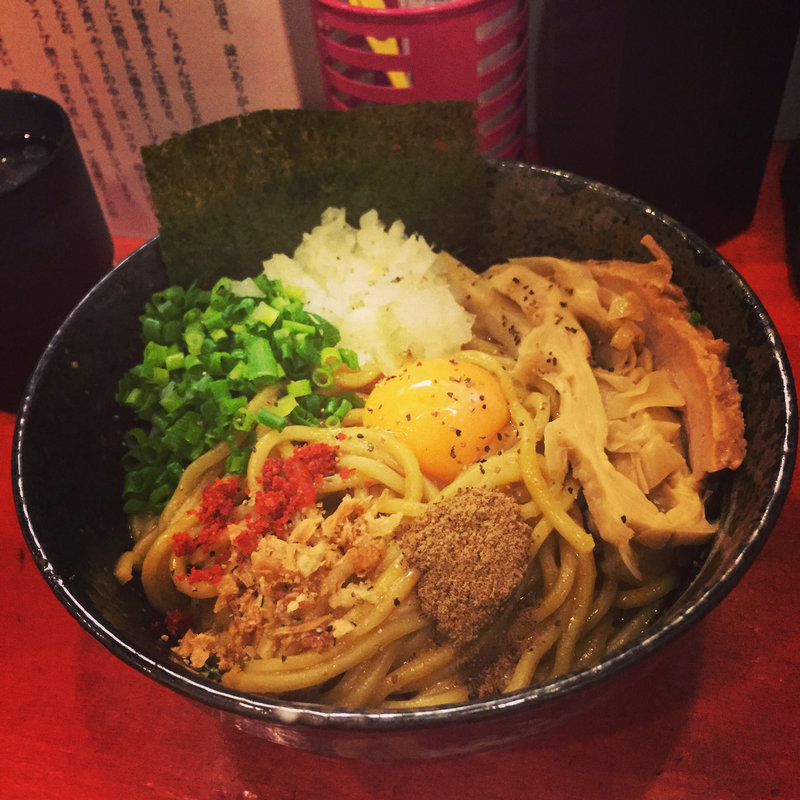 まぜそば(つけめん らぁめん 二代目 狼煙)