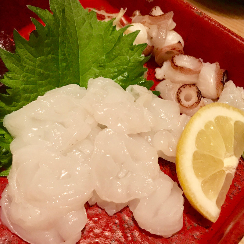 タコ刺し(飯や銀次郎)