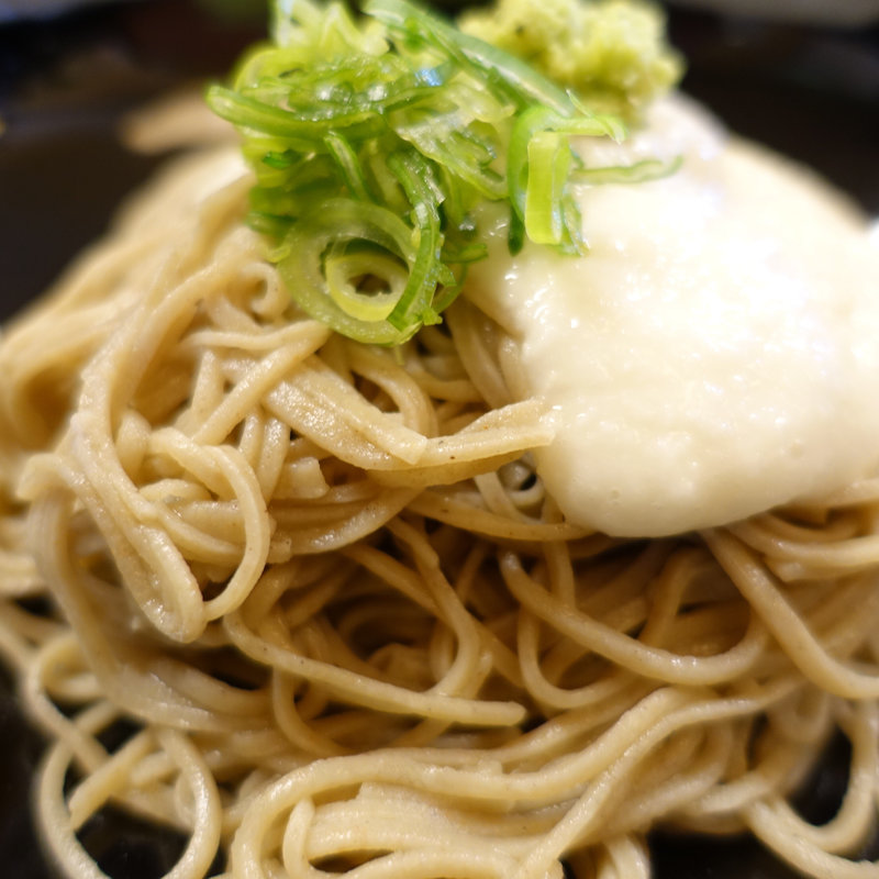 山かけそば（冷）(壱六庵)