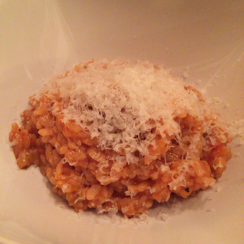 〆のリゾット(和洋折衷料理店「獏」 （ばく）)